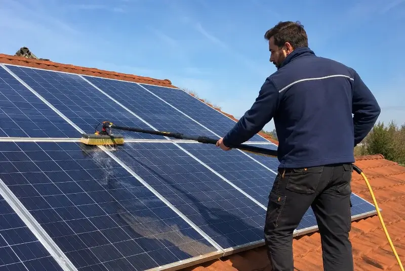 Nettoyage et entretien de panneaux solaires à Offwiller